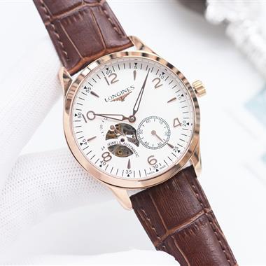 LONGINES   2024新款時尚休閒手錶 尺寸：42MM