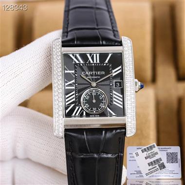 CARTIER   2024新款時尚休閒手錶 尺寸：34*44MM