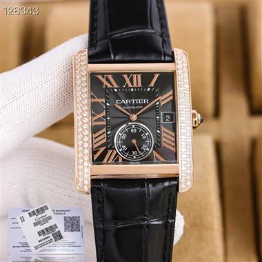 CARTIER   2024新款時尚休閒手錶 尺寸：34*44MM