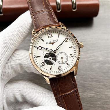 LONGINES   2024新款時尚休閒手錶 尺寸：42MM