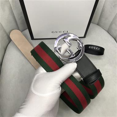 GUCCI  2024新款時尚皮帶   3.8CM