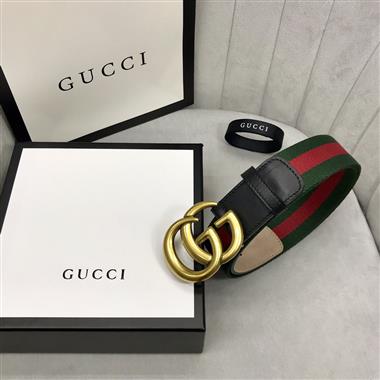 GUCCI  2024新款時尚皮帶   3.8CM