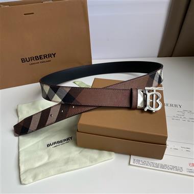 BURBERRY   2024新款時尚皮帶   3.5CM