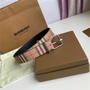 BURBERRY   2024新款時尚皮帶  3.5CM