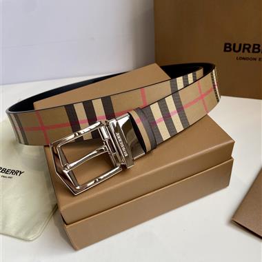 BURBERRY   2024新款時尚皮帶  3.5CM