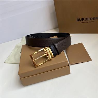 BURBERRY   2024新款時尚皮帶  3.5CM