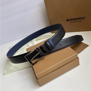 BURBERRY   2024新款時尚皮帶  3.5CM