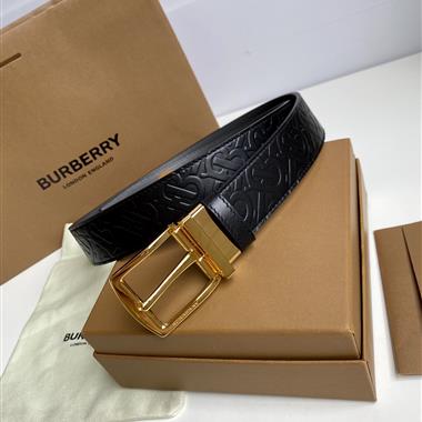 BURBERRY   2024新款時尚皮帶  3.5CM