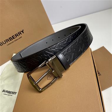 BURBERRY   2024新款時尚皮帶  3.5CM