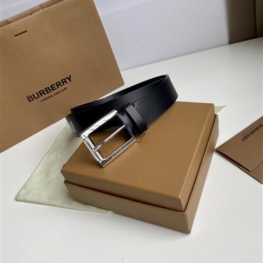 BURBERRY   2024新款時尚皮帶  3.5CM