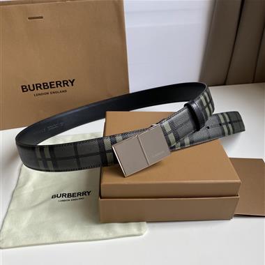 BURBERRY   2024新款時尚皮帶  3.5CM