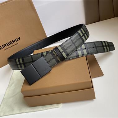 BURBERRY   2024新款時尚皮帶  3.5CM