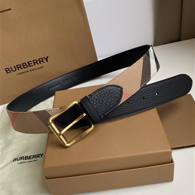 BURBERRY   2024新款時尚皮帶  3.5CM