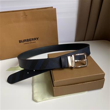 BURBERRY   2024新款時尚皮帶   3.4CM