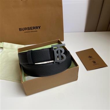 BURBERRY   2024新款時尚皮帶   3.5CM