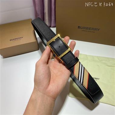 BURBERRY   2024新款時尚皮帶  3.5CM