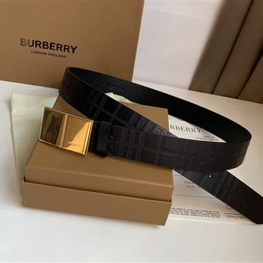 BURBERRY   2024新款時尚皮帶  3.5CM