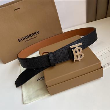 BURBERRY   2024新款時尚皮帶  3.5CM