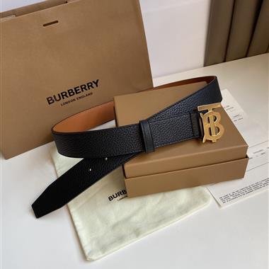 BURBERRY   2024新款時尚皮帶  3.5CM