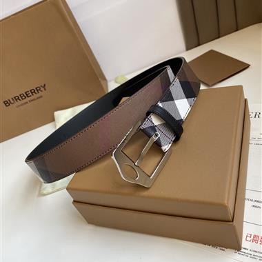 BURBERRY   2024新款時尚皮帶  3.5CM