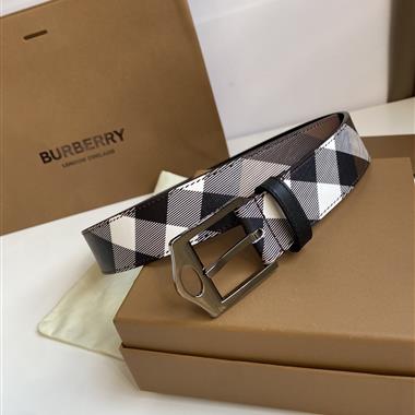 BURBERRY   2024新款時尚皮帶  3.5CM