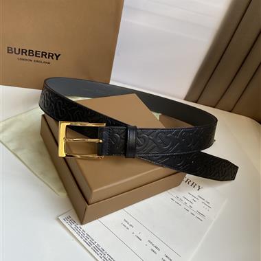 BURBERRY   2024新款時尚皮帶  3.5CM