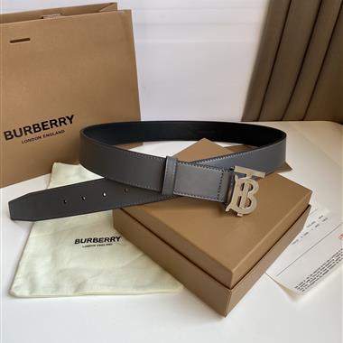 BURBERRY   2024新款時尚皮帶  3.5CM