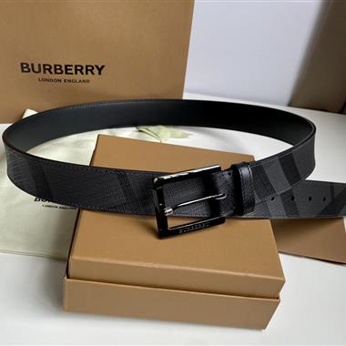 BURBERRY   2024新款時尚皮帶  3.5CM