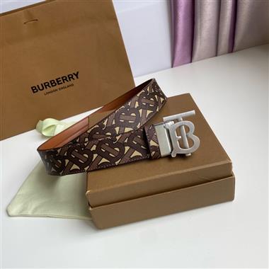 BURBERRY   2024新款時尚皮帶  3.5CM