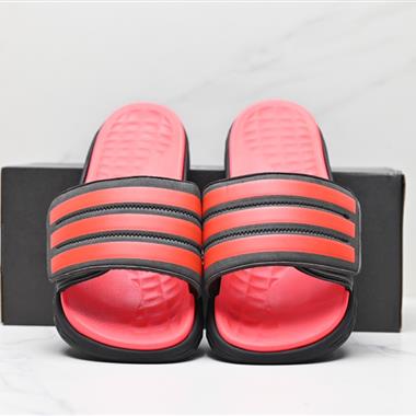 Adidas Duramo SL Slide三條杠 夏季休閑潮流沙灘拖鞋