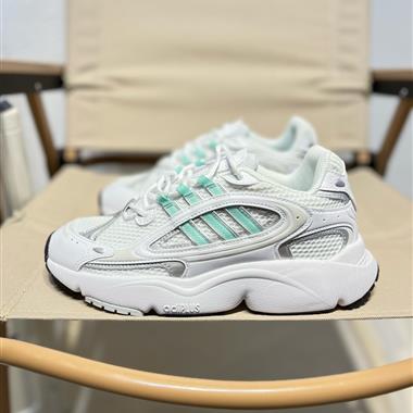 Adidas Originals Ozmillen OZ米倫系列低幫老爹風復古透氣緩震休閑運動慢跑鞋
