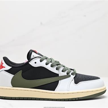 Travis Scott x Nike Air Jordan 1 Low Golf SP”Neutral Oliv”AJ1