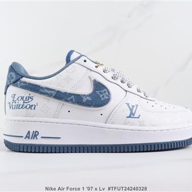Nike Air Force 1 ′07 x Lv 聯名款空軍一號低幫板鞋 