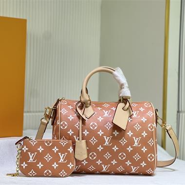 LOUIS VUITTON  2024新款女生時尚休閒包 尺寸：25*15*15CM