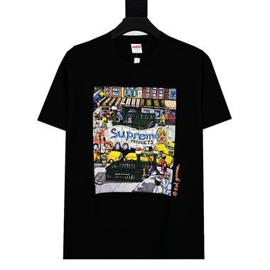 Supreme   2024夏季新款短袖T恤 尺寸偏大