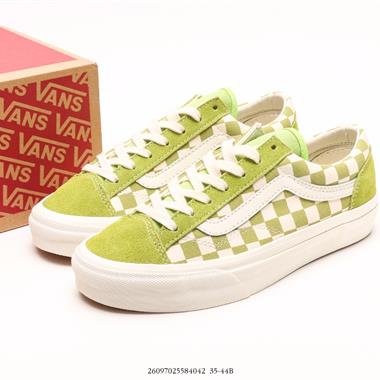 VANS Style 36 經典低幫帆布休閑運動硫化滑板板鞋