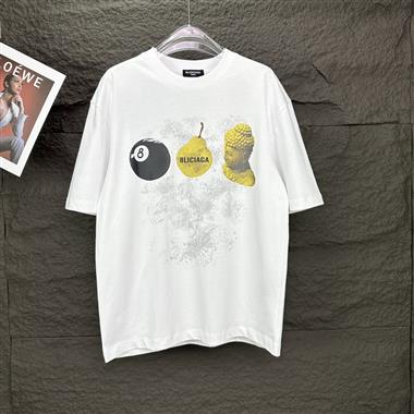 Balenciaga  2024夏季新款短褲T恤 尺寸偏大