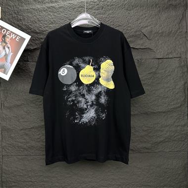 Balenciaga  2024夏季新款短褲T恤 尺寸偏大