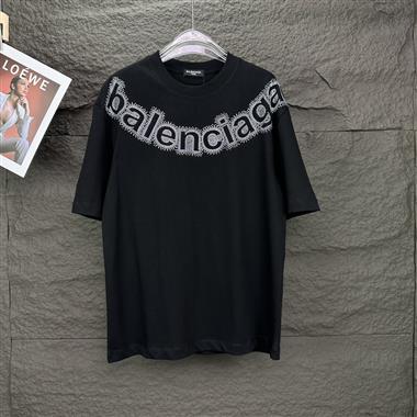 Balenciaga   2024夏季新款短褲T恤 尺寸偏大