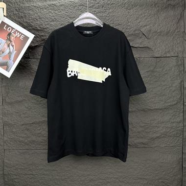 Balenciaga   2024夏季新款短褲T恤 尺寸偏大