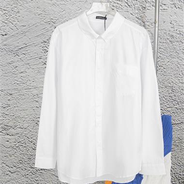 Balenciaga   2024夏季新款休閒長袖襯衫 歐版尺寸偏大