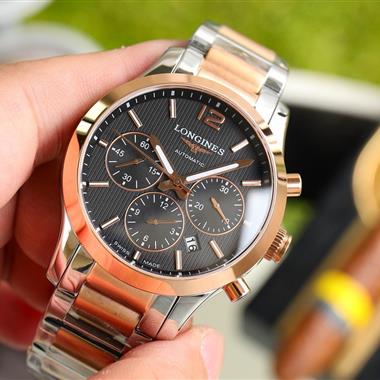 LONGINES   2024新款時尚休閒手錶 尺寸：42MM