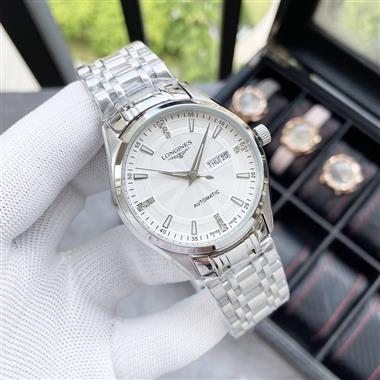 LONGINES   2024新款時尚休閒手錶 尺寸：40MM