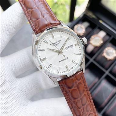 LONGINES   2024新款時尚休閒手錶 尺寸：40MM