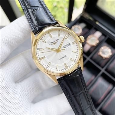LONGINES   2024新款時尚休閒手錶 尺寸：40MM