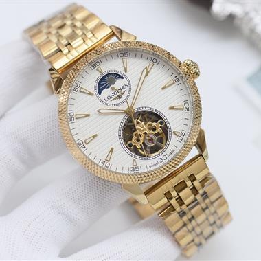 LONGINES  2024新款時尚休閒手錶 尺寸：42MM