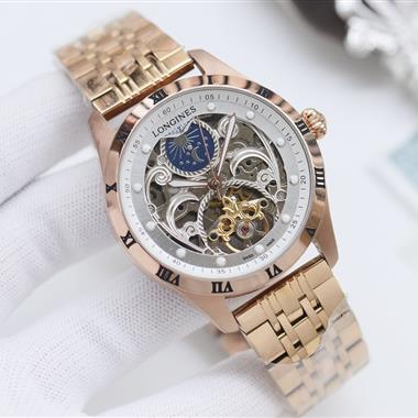 LONGINES  2024新款時尚休閒手錶 尺寸：42MM