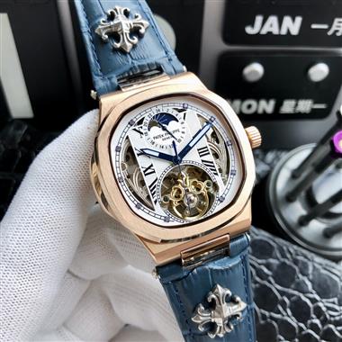 PATEK PHILIPPE  2024新款時尚休閒手錶 尺寸：42MM