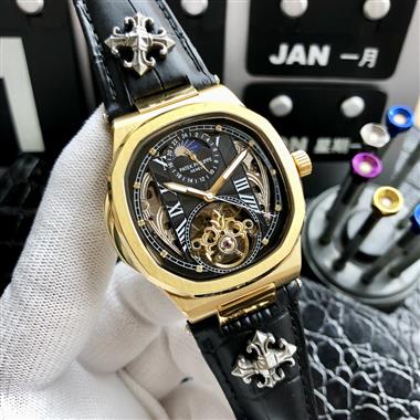 PATEK PHILIPPE  2024新款時尚休閒手錶 尺寸：42MM