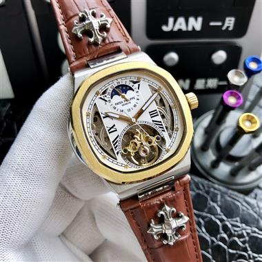 PATEK PHILIPPE  2024新款時尚休閒手錶 尺寸：42MM